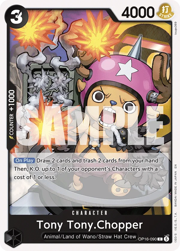 Tony Tony.Chopper OP16-090 – One Piece Card Game Character