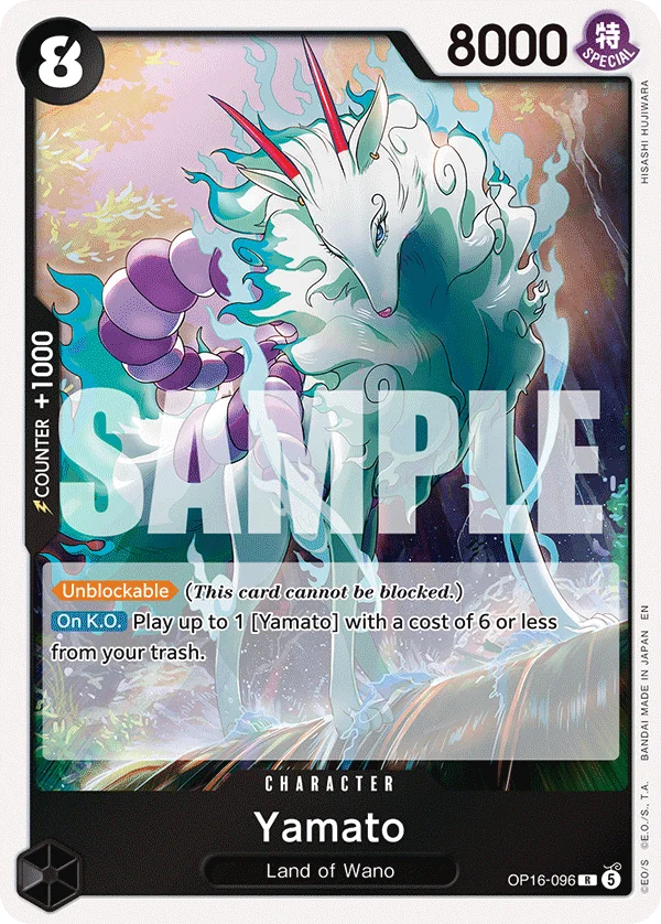 Yamato OP16-096 – One Piece Card Game Character