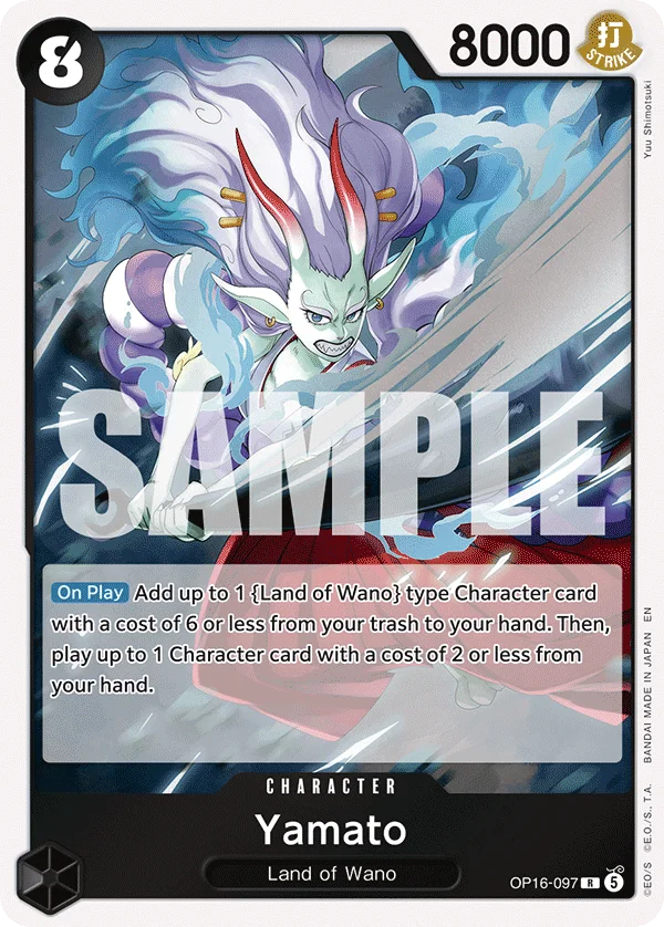 Yamato OP16-097 – One Piece Card Game Character