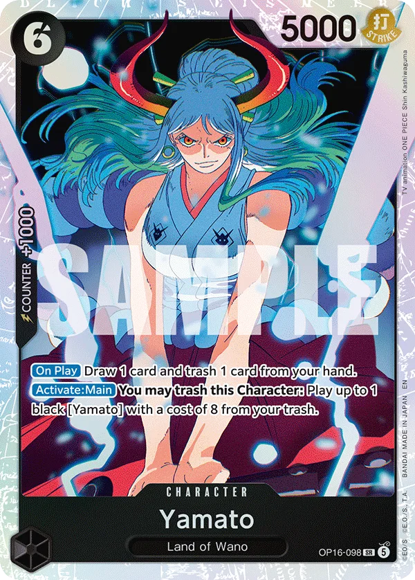 Yamato OP16-098 – One Piece Card Game Character