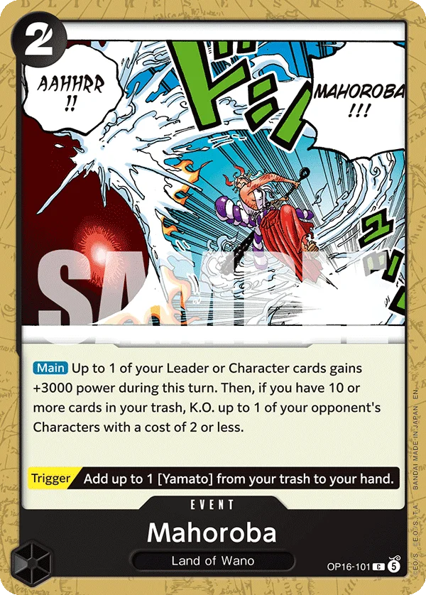Mahoroba OP16-101 – One Piece Card Game Event