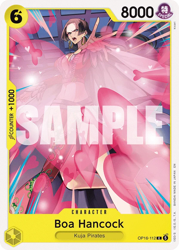 Boa Hancock OP16-112 – One Piece Card Game Character