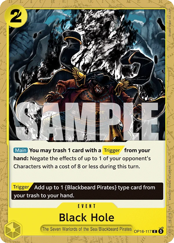 Black Hole OP16-117 – One Piece Card Game Event