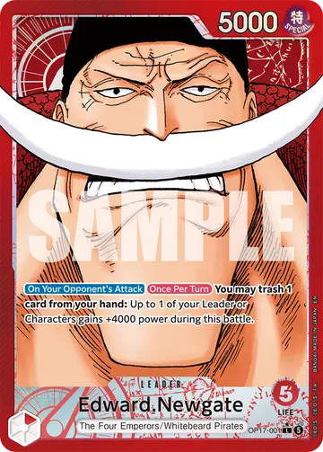 Edward.Newgate OP17-001 (Alternate art)