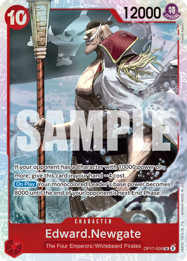 Edward.Newgate OP17-005 – One Piece Card Game Character
