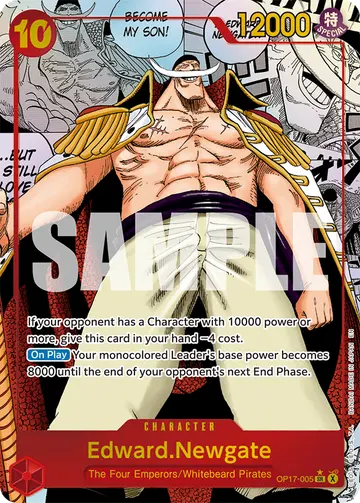 Edward.Newgate OP17-005 (Alternate art)