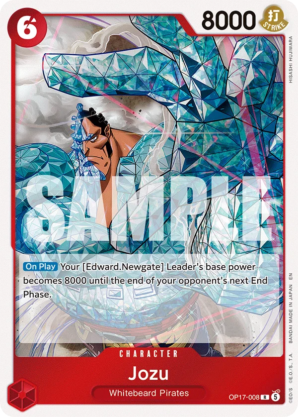Jozu OP17-008 – One Piece Card Game Character