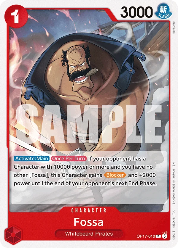 Fossa OP17-010 – One Piece Card Game Character