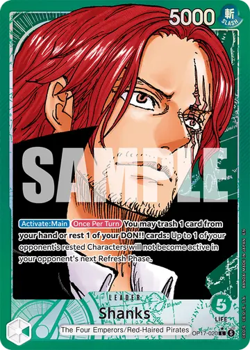 Shanks OP17-020 (Alternate art)