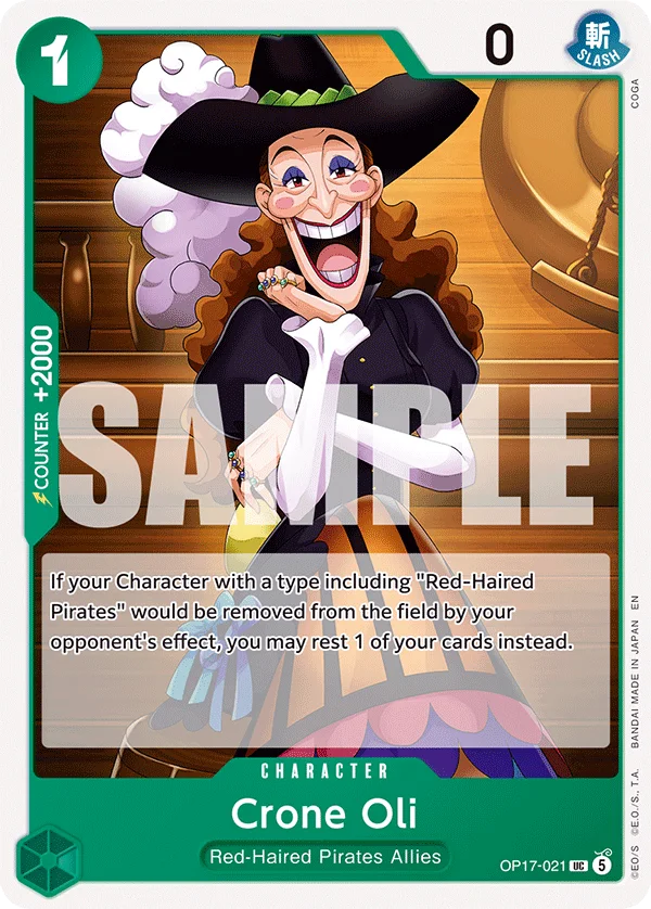 Crone Oli OP17-021 – One Piece Card Game Character