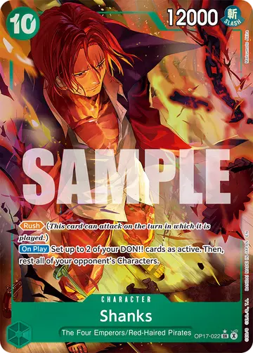 Shanks OP17-022 (Alternate art)