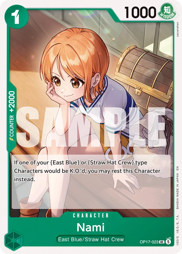 Nami OP17-023 – One Piece Card Game Character
