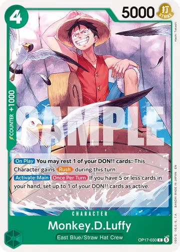 Monkey.D.Luffy OP17-030