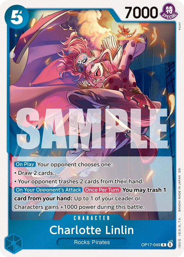 Charlotte Linlin OP17-049 – One Piece Card Game Character