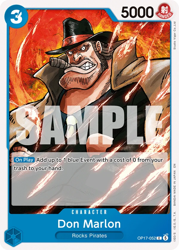 Don Marlon OP17-052 – One Piece Card Game Character