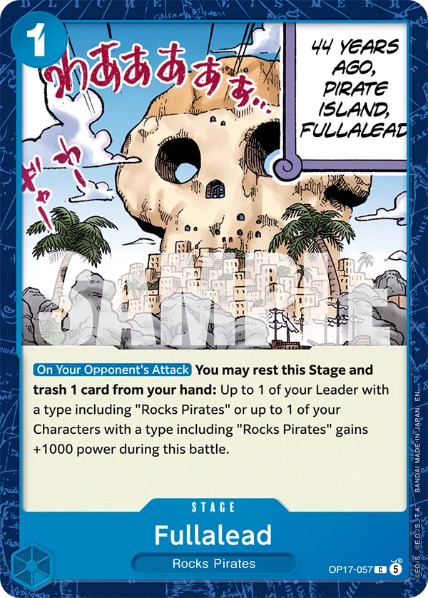 Fullalead OP17-057 – One Piece Card Game Stage