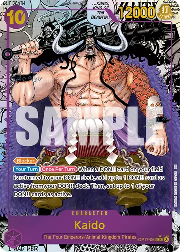 Kaido OP17-062 (Alternate art)