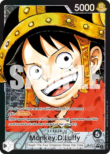 Monkey.D.Luffy OP17-079 (Alternate art)
