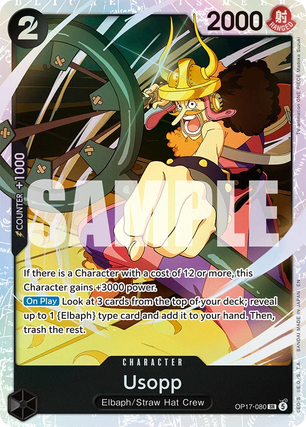 Usopp OP17-080 – One Piece Card Game Character