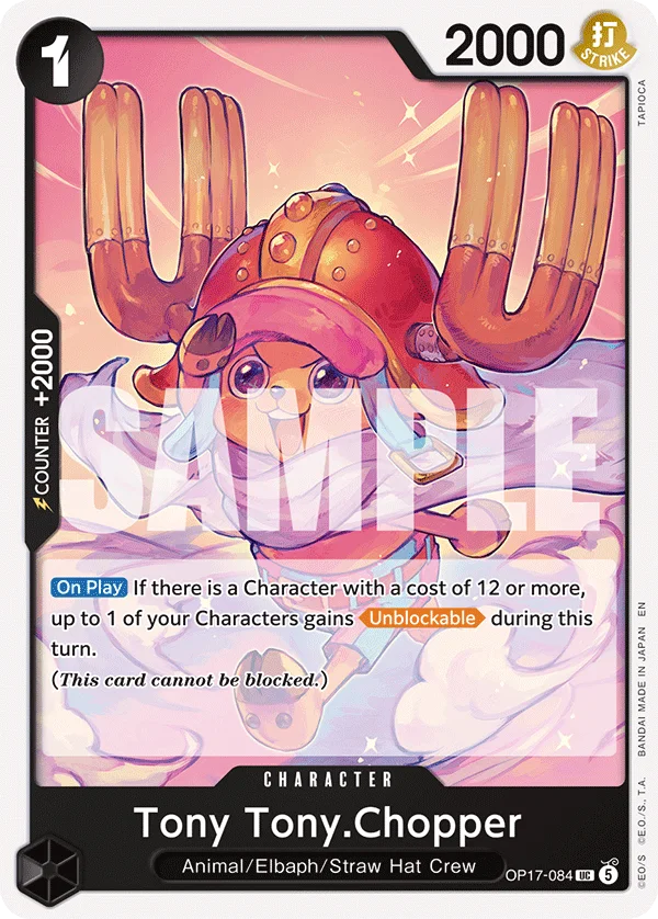Tony Tony.Chopper OP17-084 – One Piece Card Game Character
