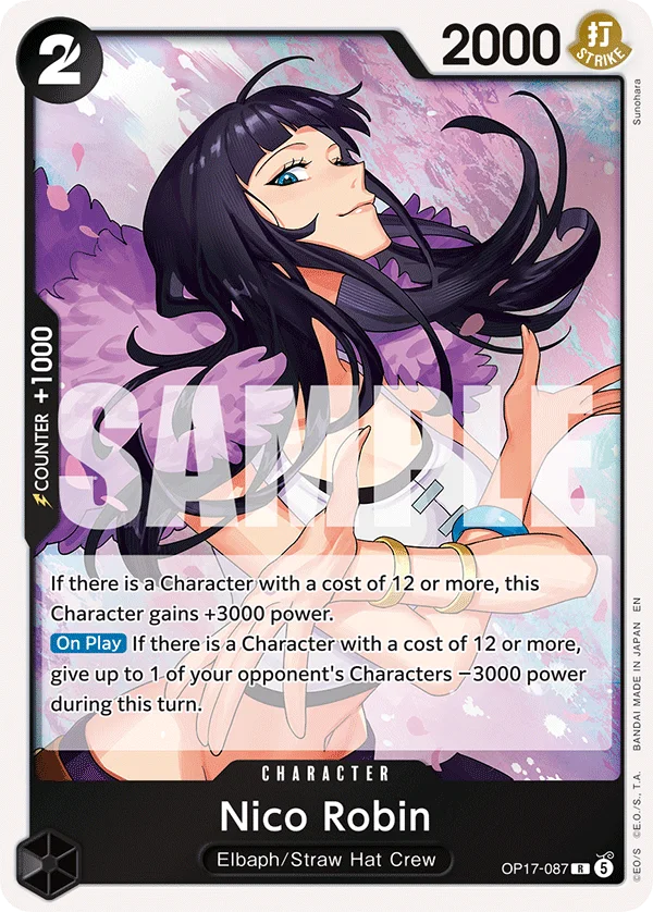 Nico Robin OP17-087 – One Piece Card Game Character