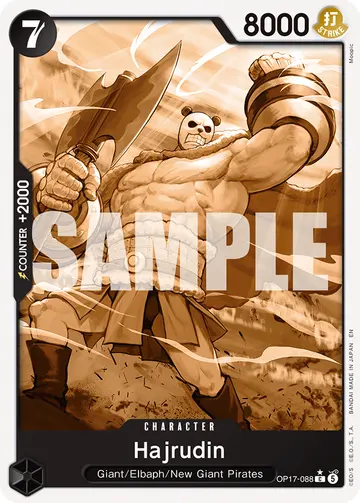 Hajrudin OP17-088 (Alternate art)