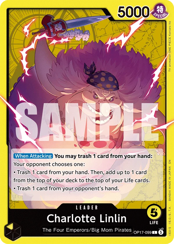 Charlotte Linlin OP17-099 – One Piece Card Game Leader