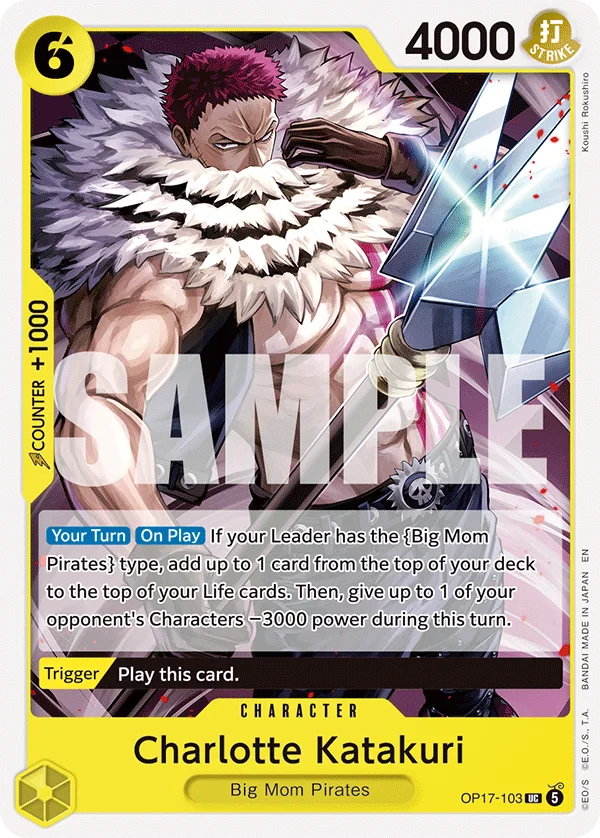 Charlotte Katakuri OP17-103 – One Piece Card Game Character