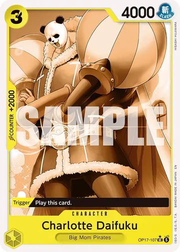 Charlotte Daifuku OP17-107 (Alternate art)