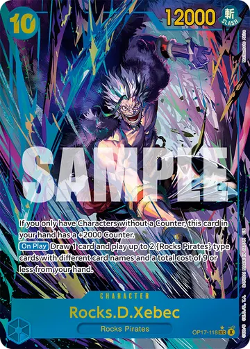Rocks.D.Xebec OP17-118 (Alternate art)