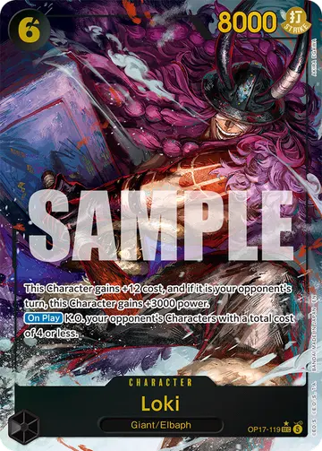 Loki OP17-119 (Alternate art)