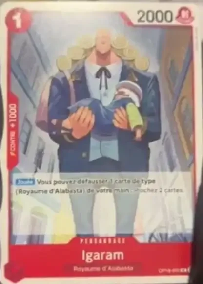 Igaram OP18-002 – One Piece Card Game Character