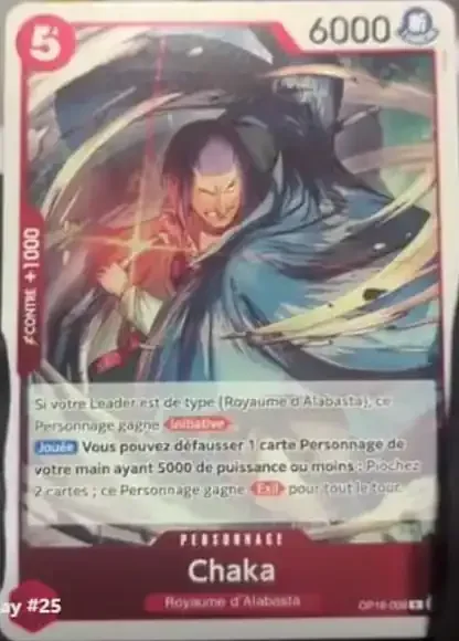 Chaka OP18-008 – One Piece Card Game Character