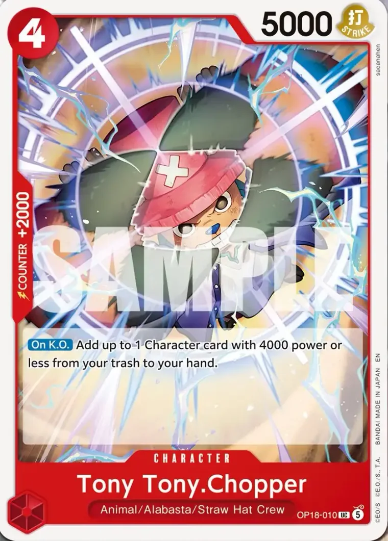 Tony Tony.Chopper OP18-010 – One Piece Card Game Character