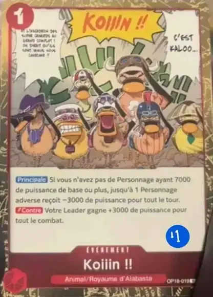 Quaaack!! OP18-019 – One Piece Card Game Event