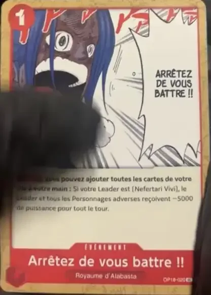 Stop Fighting! OP18-020 – One Piece Card Game Event