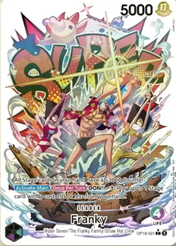 Franky OP18-021 (Alt-Art)