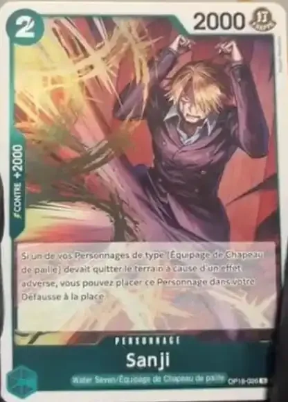 Sanji OP18-026 – One Piece Card Game Character