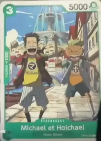 Michael and Hoichael OP18-035 – One Piece Card Game Character