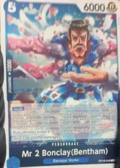 Mr.2.Bon.Kurei (Bentham) OP18-049 – One Piece Card Game Character