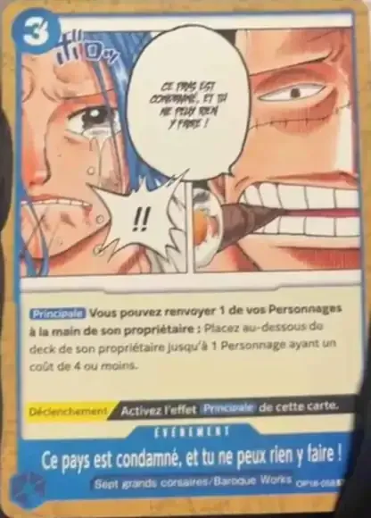This Country is Doomed, and You Can't Do Anything About It! OP18-058 – One Piece Card Game Event