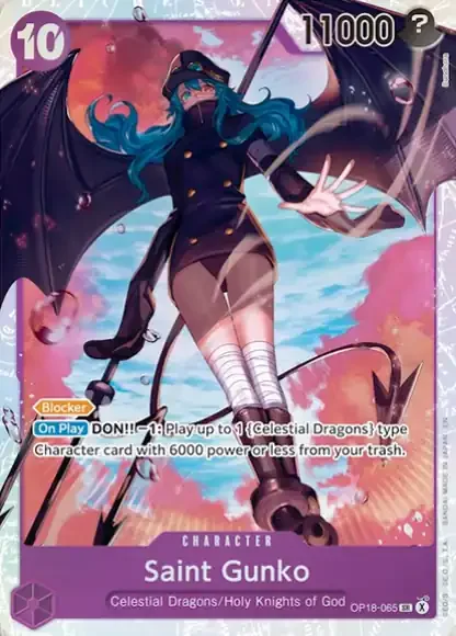 Saint Gunko OP18-065 – One Piece Card Game Character