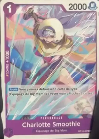 Charlotte Smoothie OP18-067 – One Piece Card Game Character