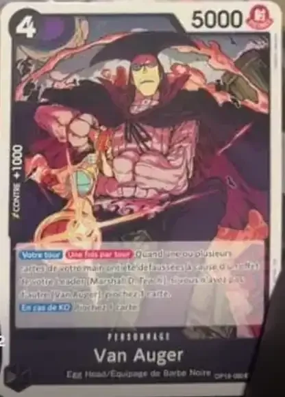 Van Augur OP18-080 – One Piece Card Game Character