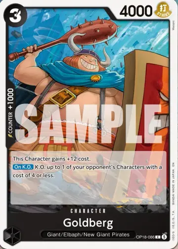 Goldberg OP18-086