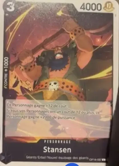 Stansen OP18-087 – One Piece Card Game Character