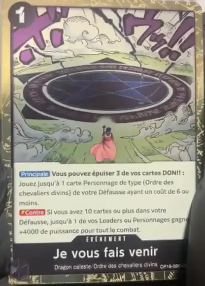 I'll Summon Them OP18-096 – One Piece Card Game Event