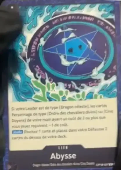 Abyss OP18-097 – One Piece Card Game Stage