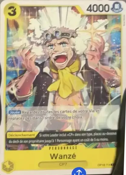 Wanze OP18-114 – One Piece Card Game Character