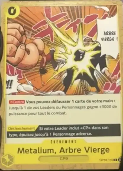 Iron Body Empty Tree OP18-116 – One Piece Card Game Event